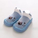 Cute and Comfy Cartoon Blue Toddler Shoes Perfect for Little Feet to Take Their First Steps!