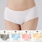 Comfort and Style in Every Pair! 5 Piece Colorful Panties Set for Women Antibacterial Breathable Soft Fabric. Perfect for Everyday!